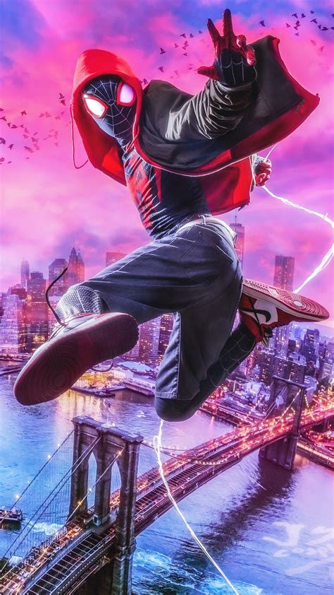 spider verse wallpaper phone|Spider Man Into The Spider Verse Phone Wallpapers